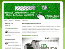 Tablet Screenshot of codec.cl
